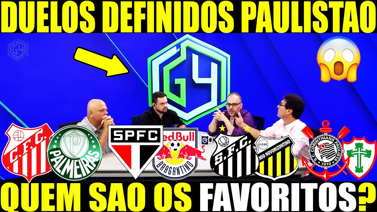SPFC INFO - JORNALISTAS ANALISA DUELOS DO PAULISTÃO! SÃO PAULO NÃO É FAVORITO? CAULY APRESENTADO E+