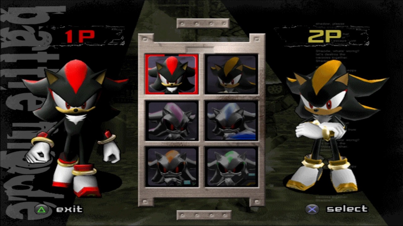 Shadow the Hedgehog (2005) 2-Player Co-Op Split Screen PS2 HD Gameplay