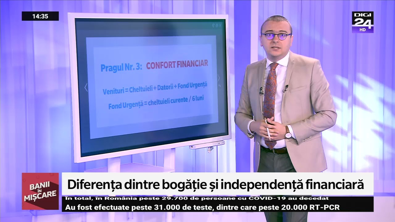Cele 7 etape ale independenței financiare. Banii &icirc;n mișcare, Digi24