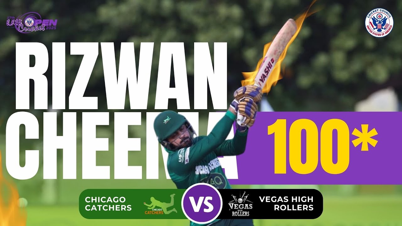RIZWAN CHEEMA &mdash; MATCH 6, A CENTURY TO REMEMBER!