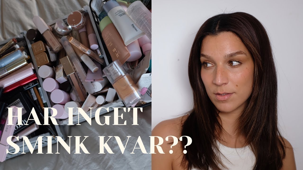 Rensar mitt SMINKRUM - del 2