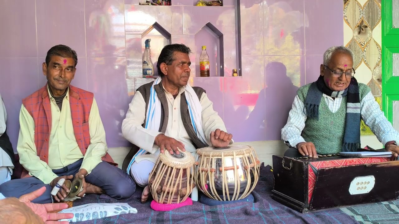 १६१८)बईठकी घोंघियां में #होली| लंका में कपि होली मचाई |गायक #विद्याबाबा #सत्यदेवजी #दीनबंधुजी२१.२.२६