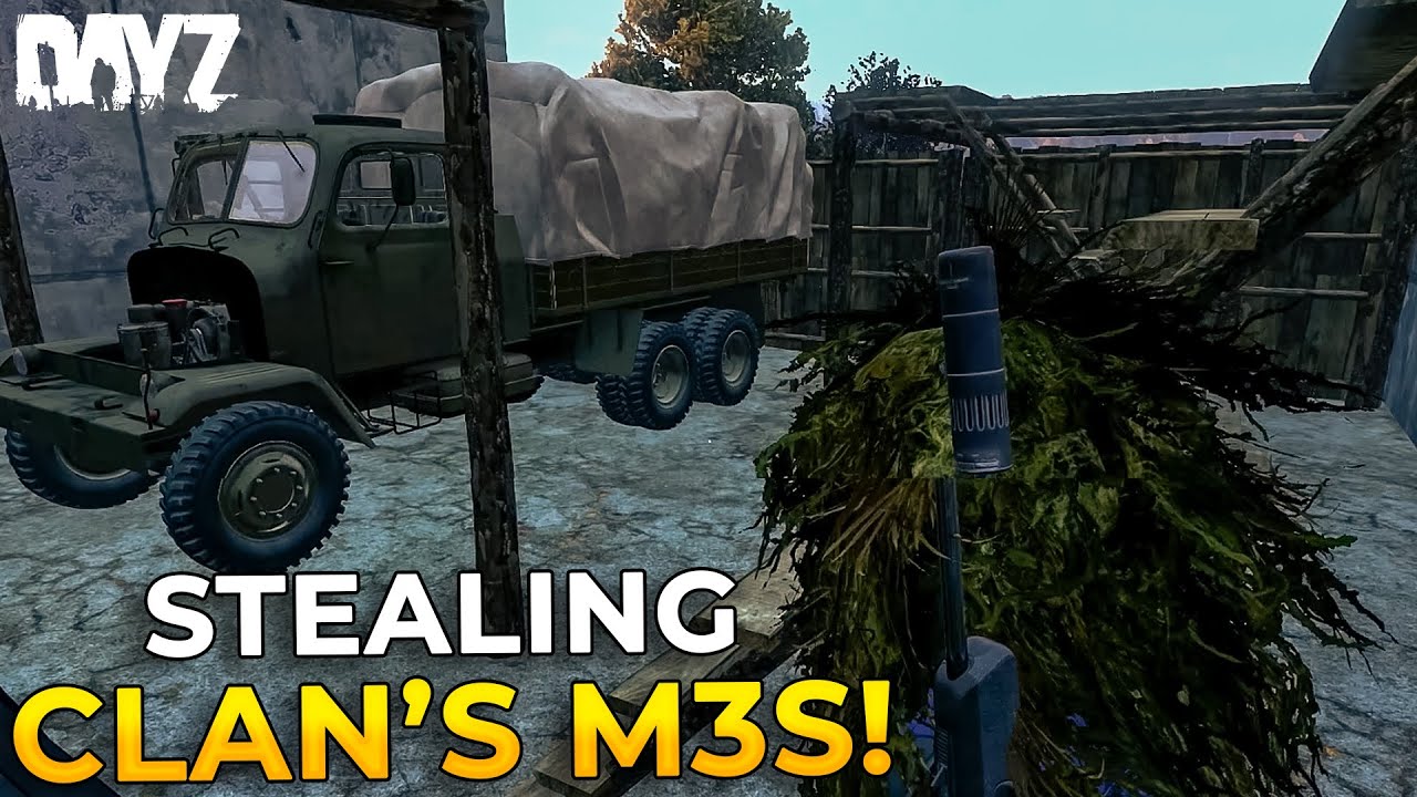 Stealing a clans M3S cause why not - DayZ