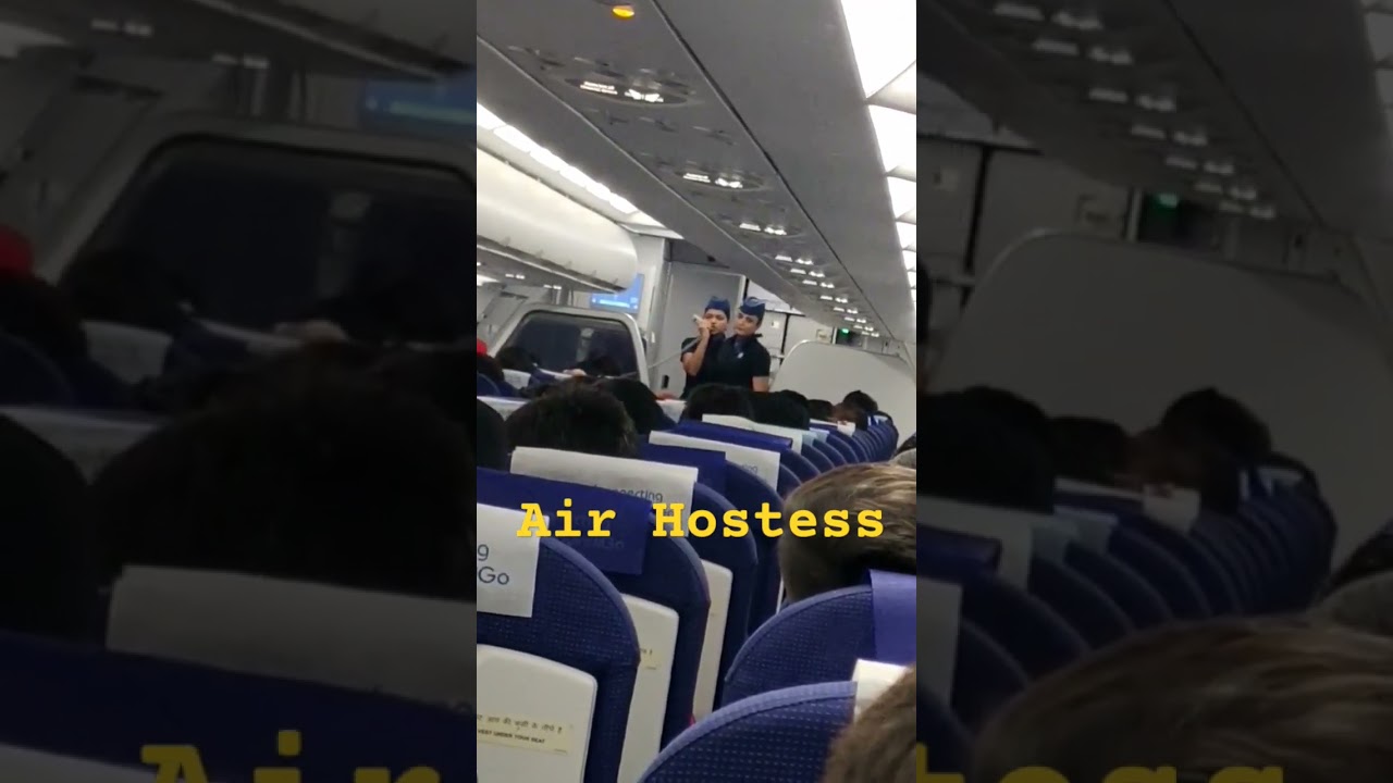 #airlines #plane #airhostess #airplane #announcement #flight #sweet #voice #girl