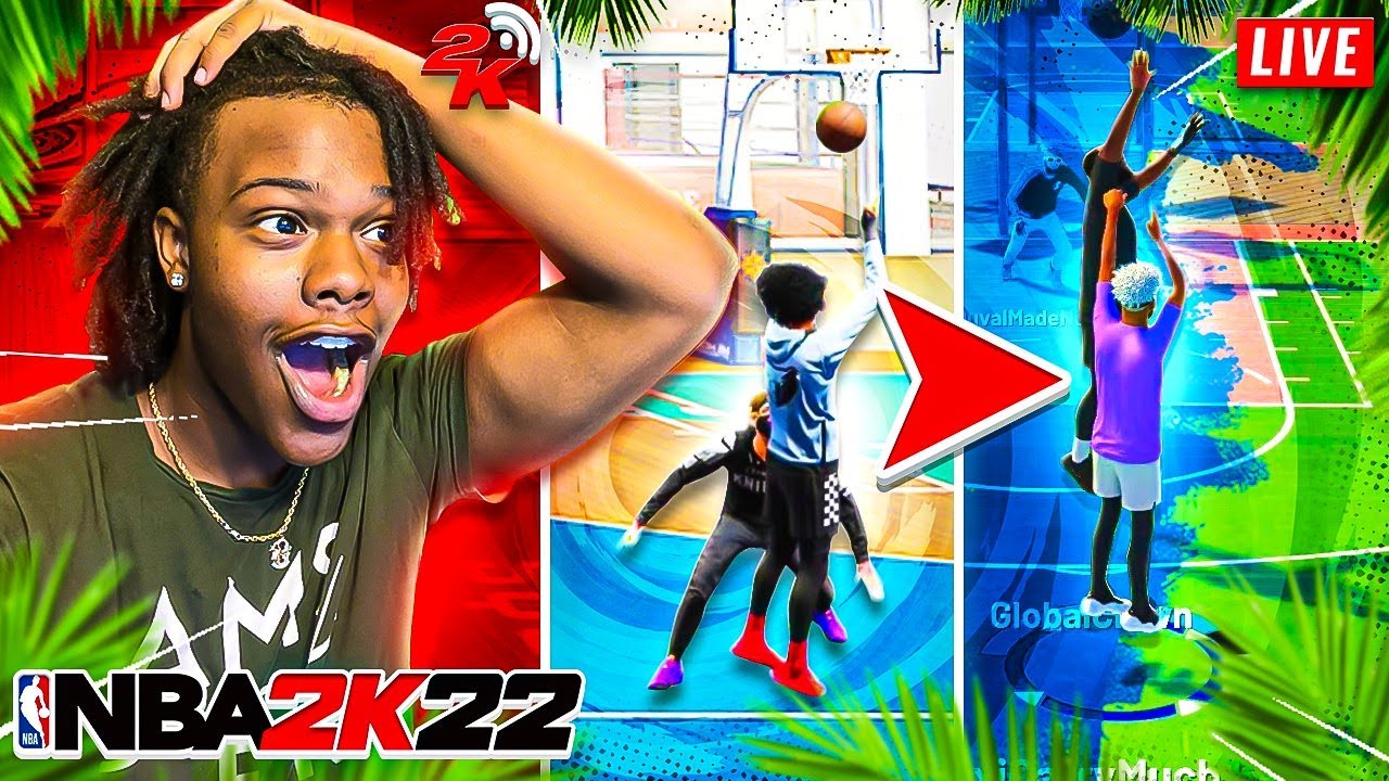 GLITCHY DRIBBLE GOD GOING ON A 100 GAME! BEST JUMPSHOT & BUILD ON NBA2k22! !member