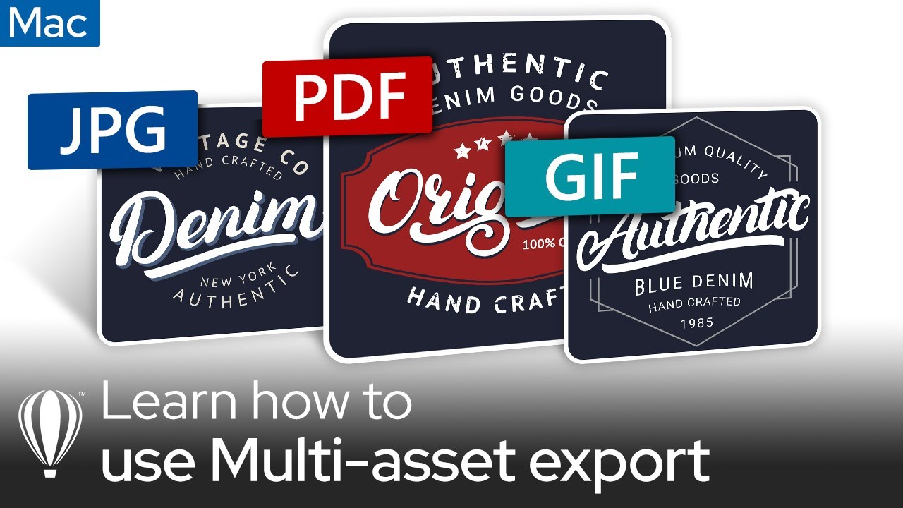 How to Export Multiple Assets at the Same Time | Mac