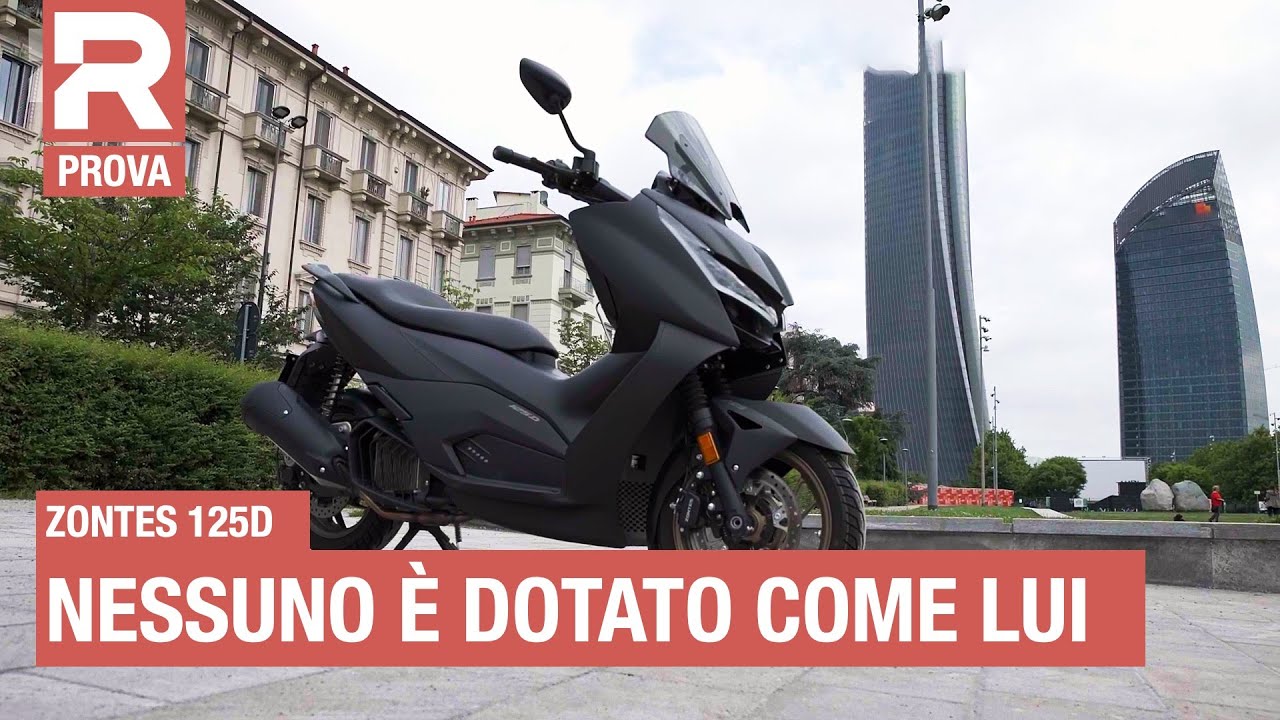 Zontes 125D - prova - 10 domande sullo scooter cinese di alta qualità è il miglior scooter 125?