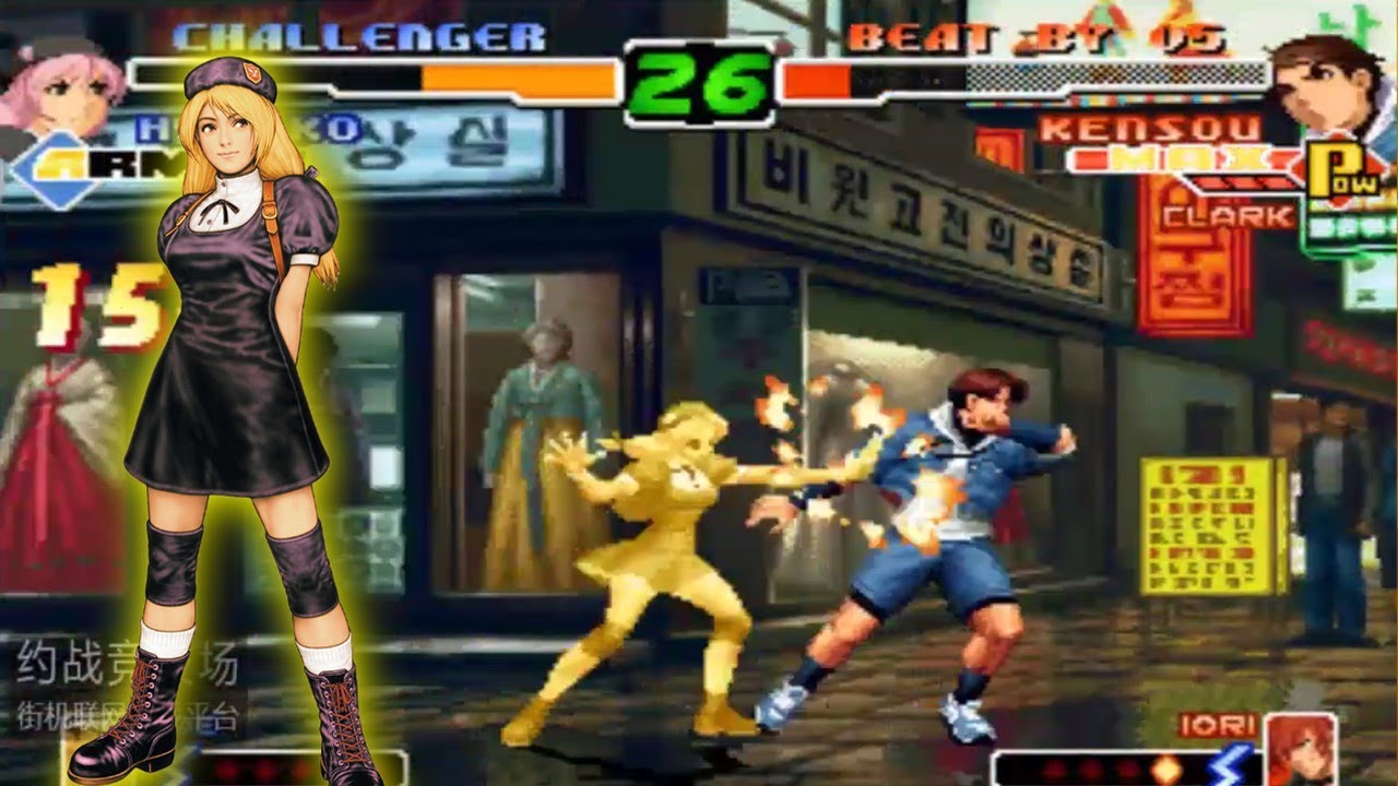 KOF 2000 Xiao chou chou[小臭臭] VS Ya Wang[吖王]RANDOM