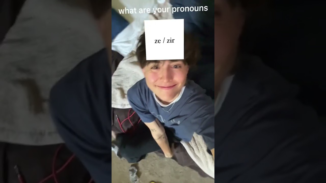 you&rsquo;re picking my pronouns.