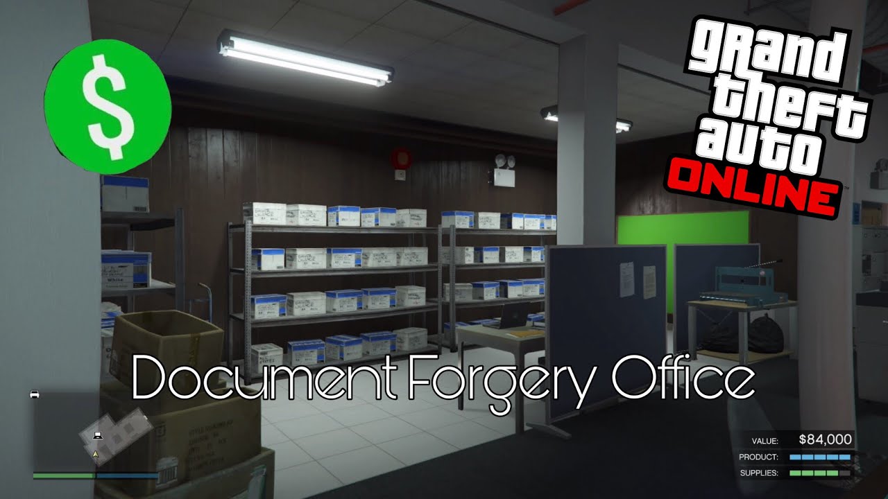 Selling full document forgery office SOLO - GTA ONLINE