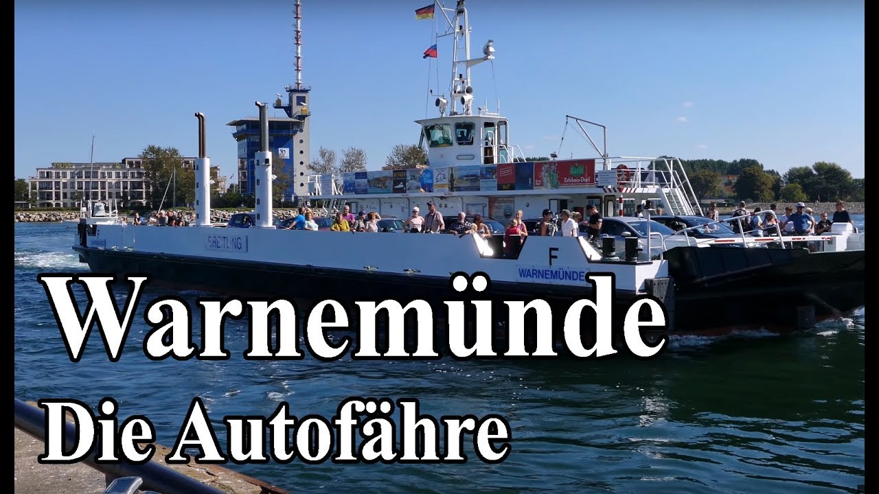 Warnemünde Teil 5 - Die Autofähre zur Hohen Düne