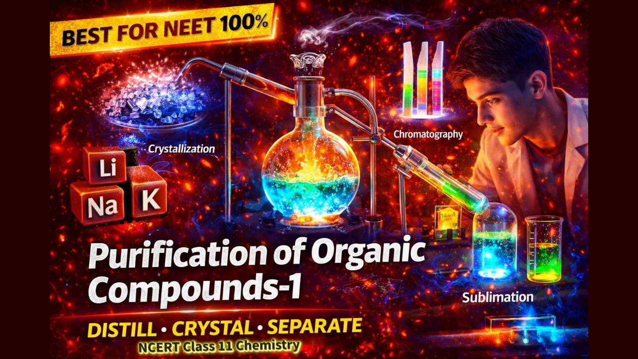 CBSE Class 11 Chemistry || Organic Compounds: Methods of Purification-I || By Shiksha House