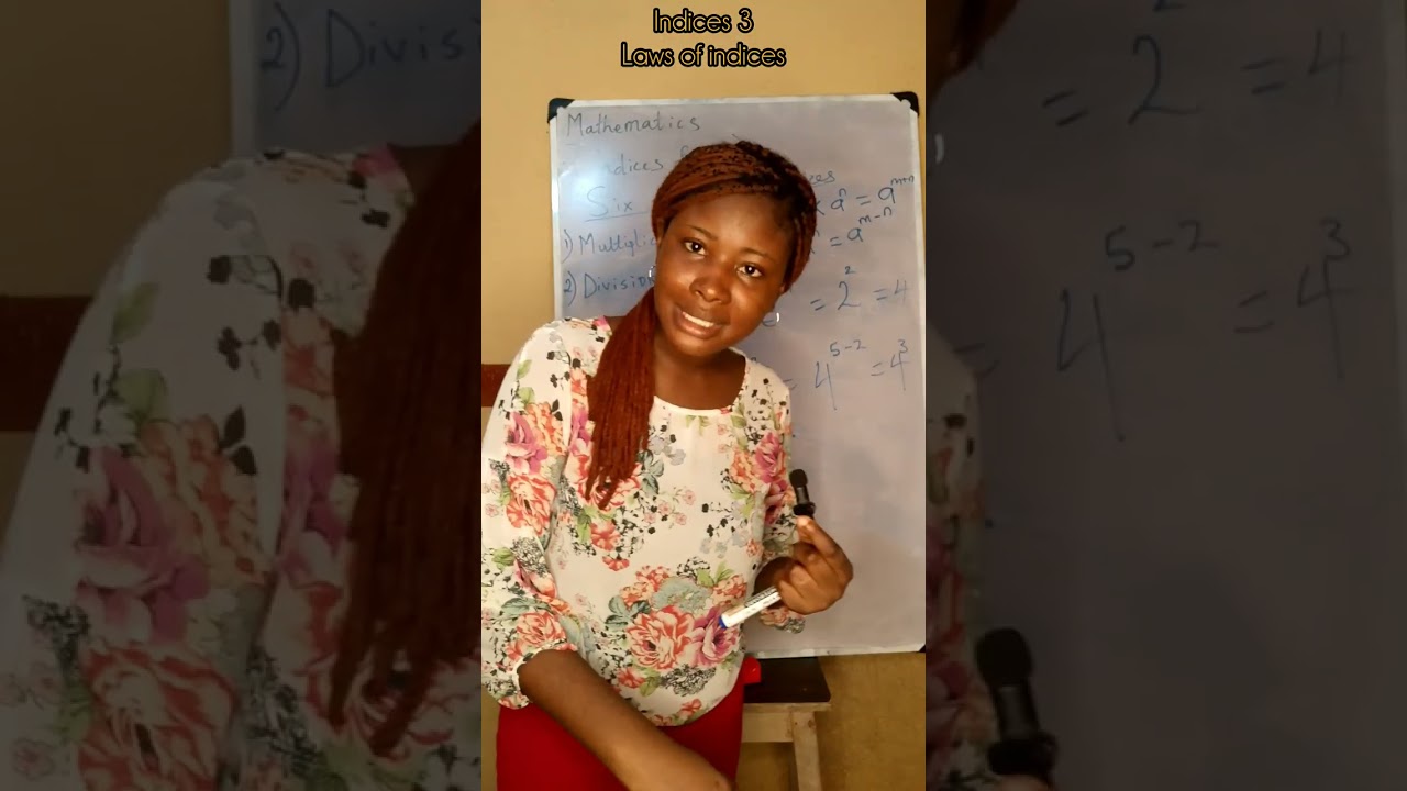 Laws of indices