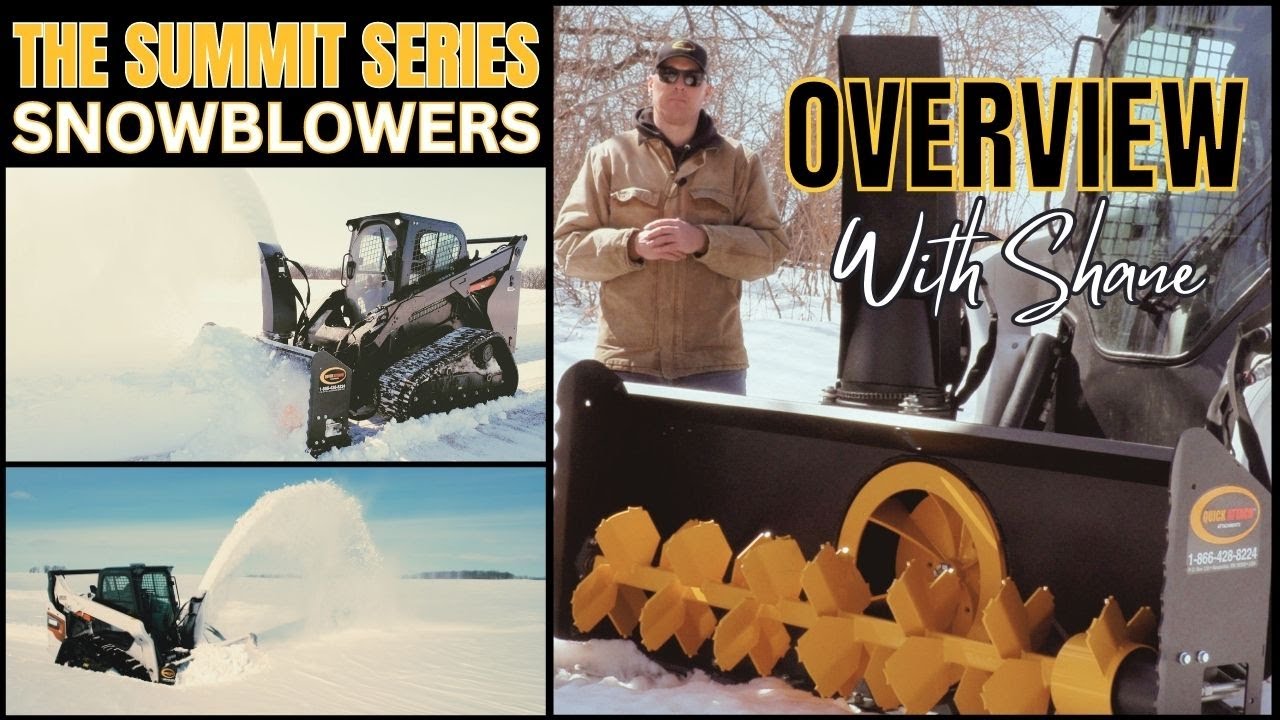 The Summit series snowblower overview with Shane