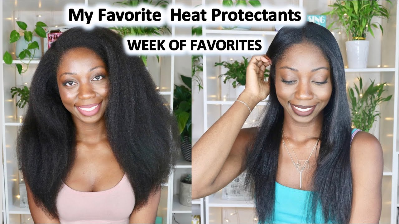 My Favorite HEAT PROTECTANTS for TYPE 4 NATURAL HAIR to PREVENT HEAT DAMAGE