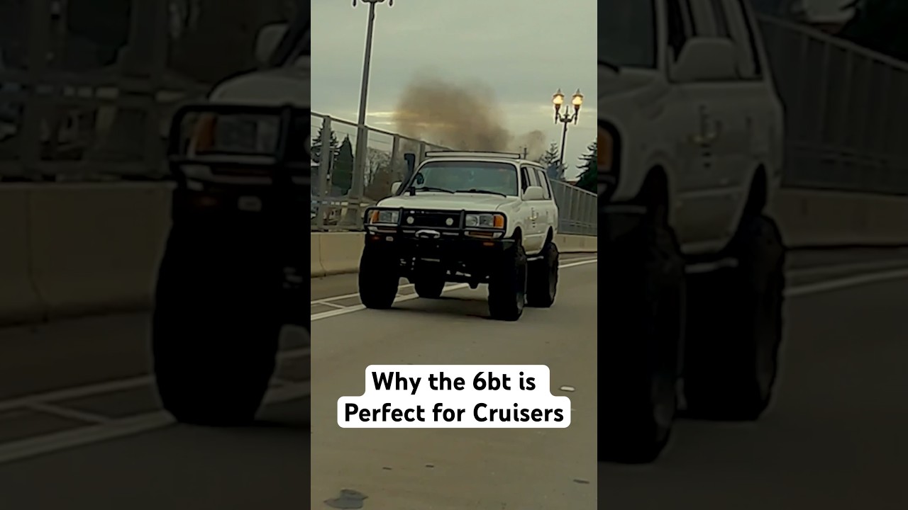Почему двигатель 6BT &mdash; отличный вариант для замены в Land Cruiser? #toyota #landcruiser #4x4 #off...