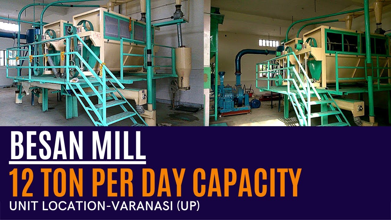 Besan Plant | 600 Kg Per Hour | Gram Flour Mill | Gelong Industries | Ph+918800341233