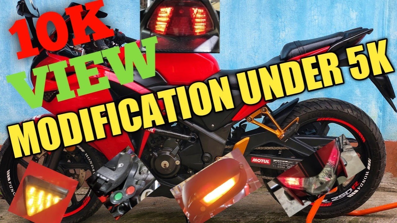 cbr250R modification parts,
