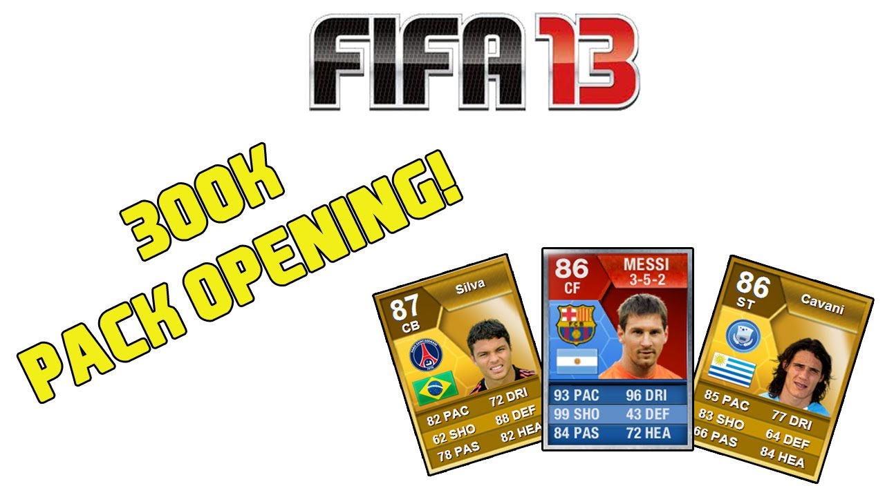 FIFA 13 - 300K Pack Opening!