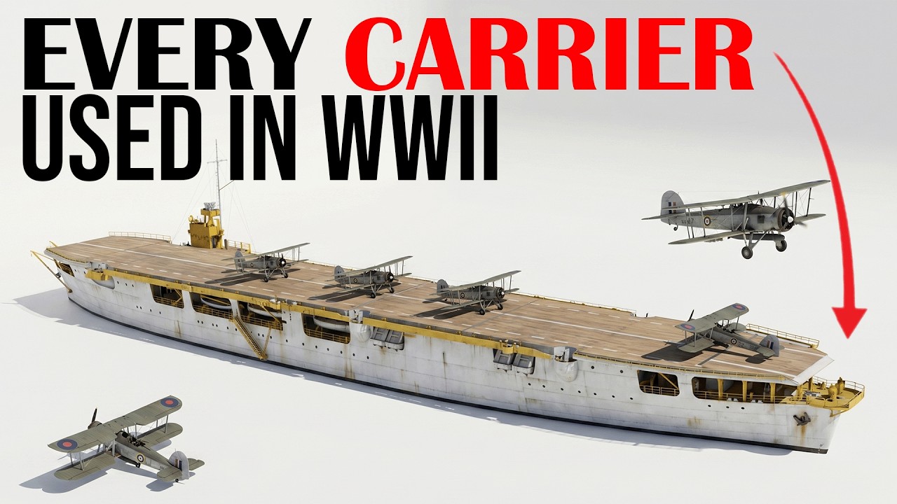Every Aircraft Carrier Used in WWII