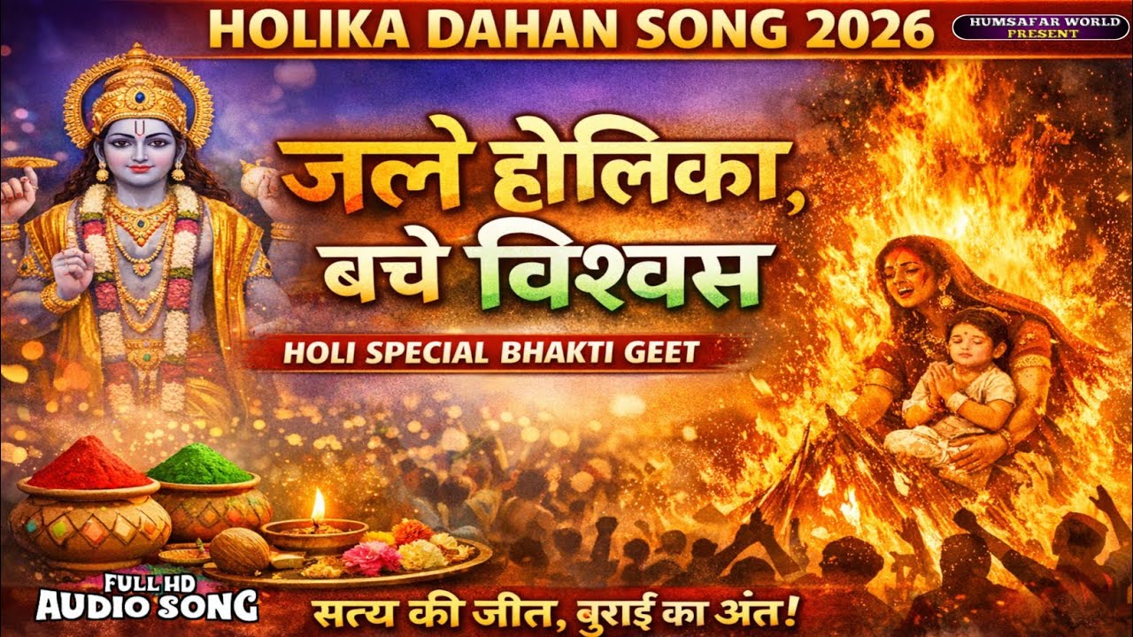 Holika Dahan Song 2026 | Jale Holika Bache Vishwas | Holi Special Song | Bhakti Geet