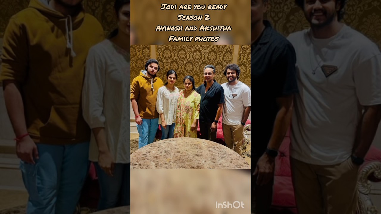 Jodi are you ready season 2 Avinash and Akshitha family photos uploaded cute family