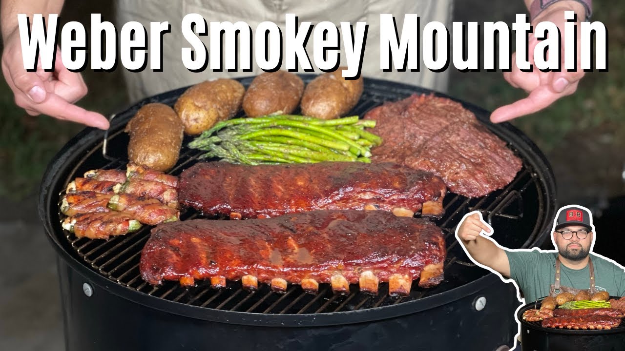 This is how to use your Weber Smokey Mountain!