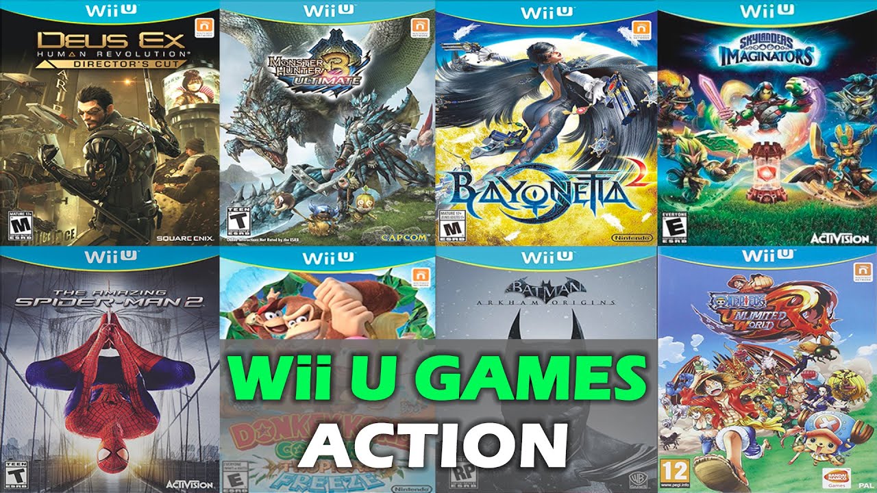 BEST Wii U ACTION GAMES OF ALL TIME