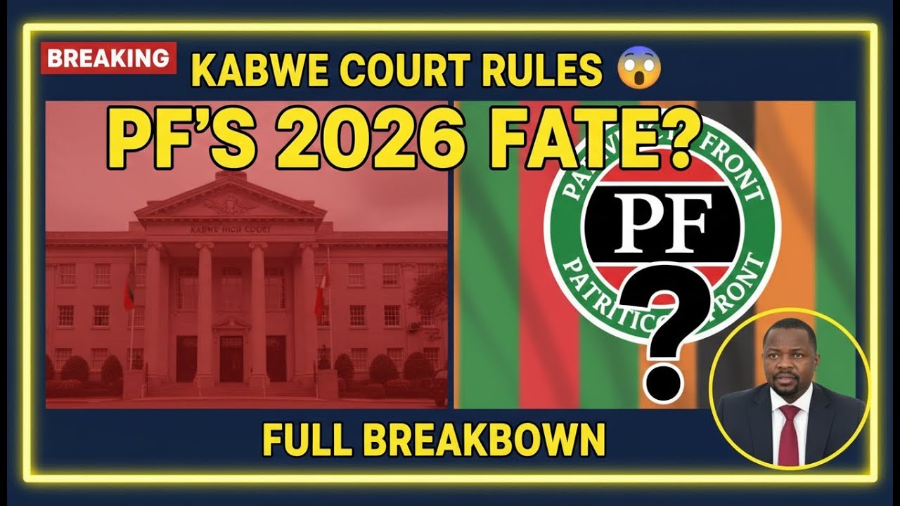 Срочная новость: Суд Кабве шокировал ПФ — что это значит для выборов 2026 года в Замбии.