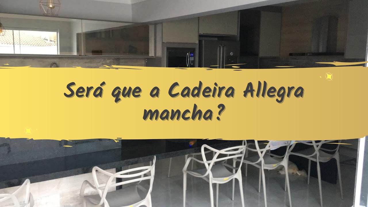 Ser&aacute; que a Cadeira Allegra mancha?