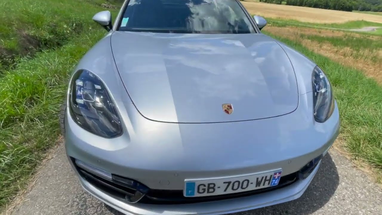 Test complet - Porsche Panamera II 4 E-Hybrid - Gris Rhodium & Pack Sport