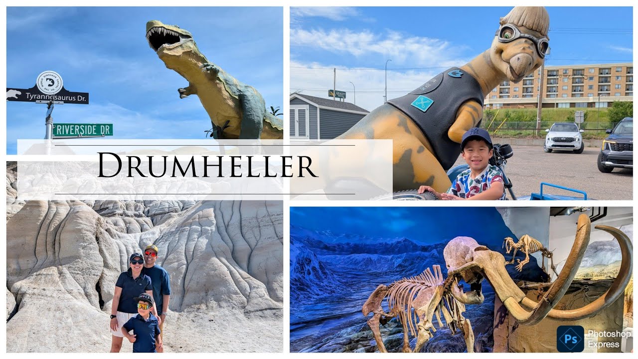 Drumheller AB: Dinosaur Capital of the World!