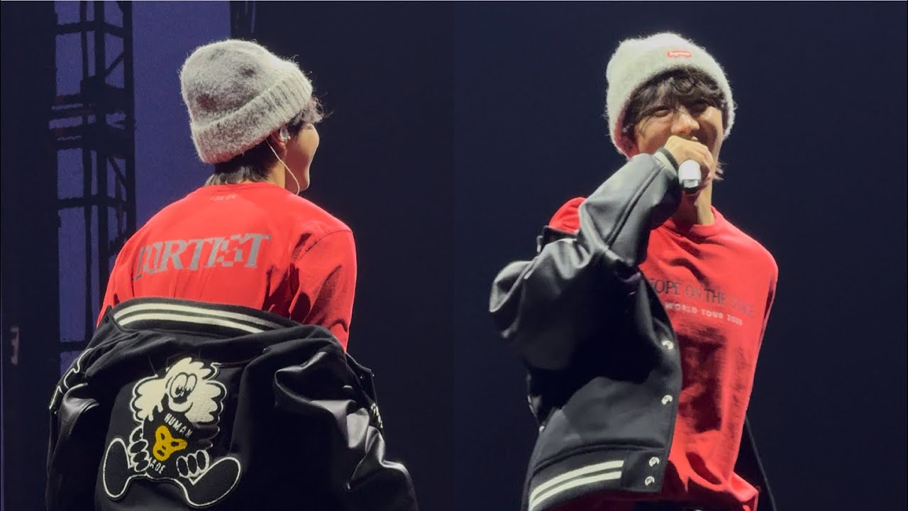 “JAY AREA!” Fancam 250331 Base Line Soundcheck J-hope Hope on the Stage BTS Oakland Live Concert