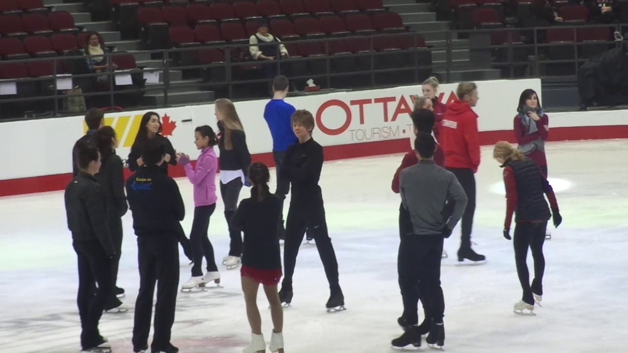 Tessa and Scott CTNSC17 Gala Practice 1