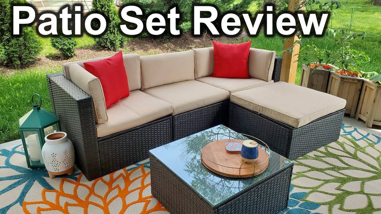 Devoko 5 Piece Patio Set Review