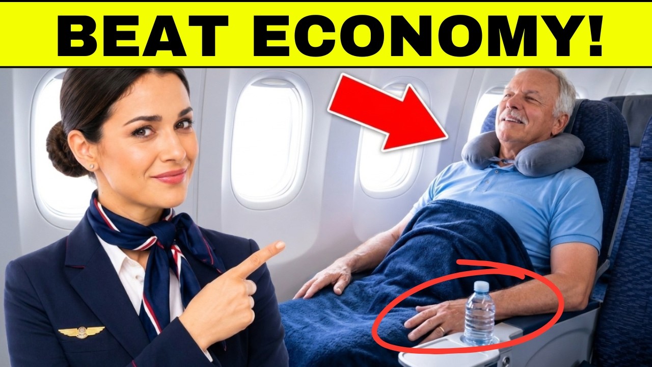 Flight Attendants Reveal 10 Things That Make Economy Bearable for 12 Hours!