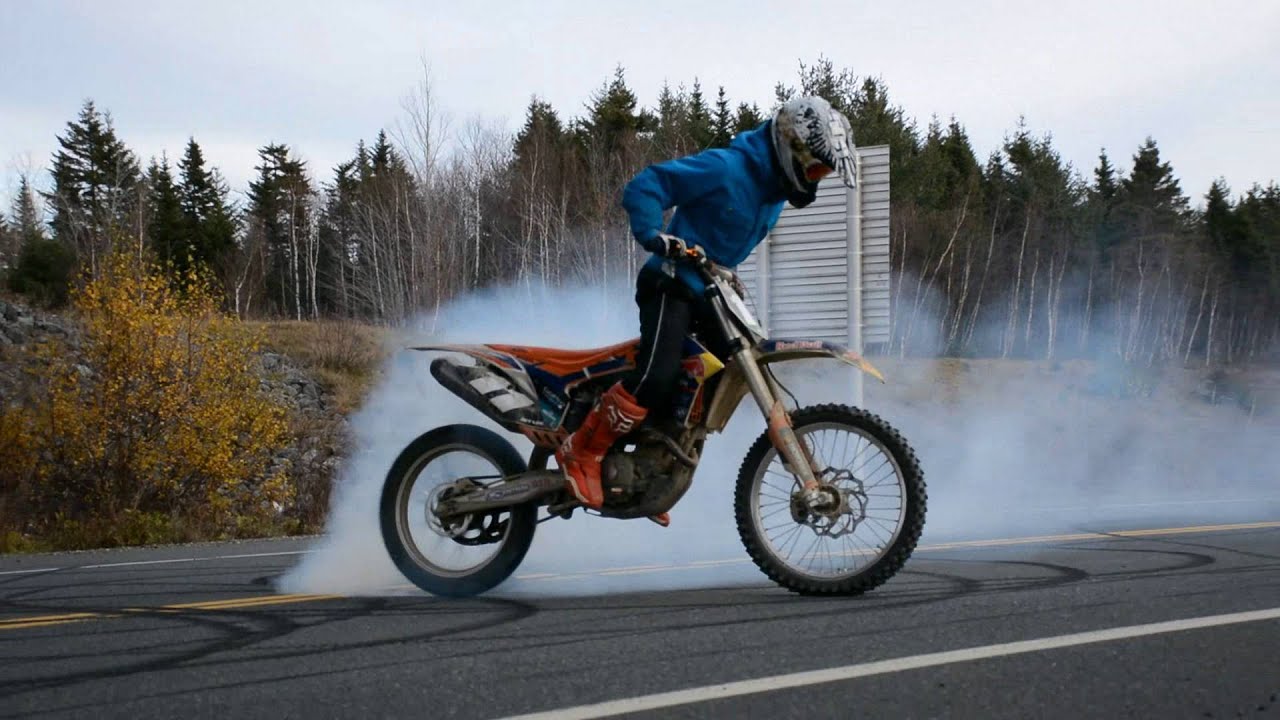 KTM sxf 250 |  Crazy Burnout |  Rev Limiter