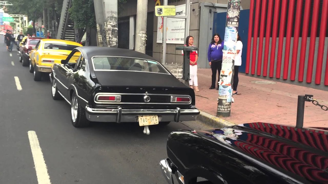 Caravana de Escuderia Maverick rumbo al American Muscle 2015. Distrito Federal 14 de junio de 2015