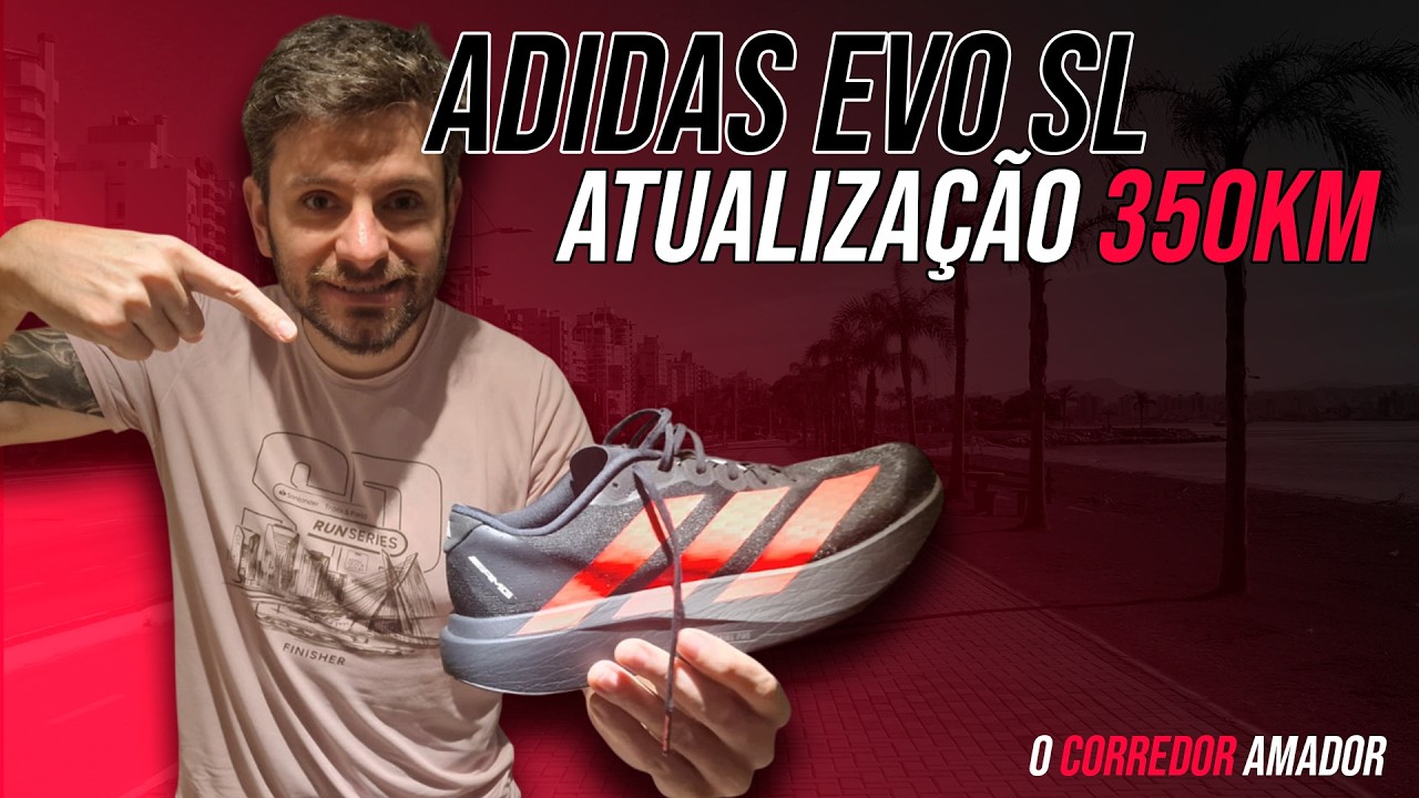 Como está EVO SL com 350KM de uso? #treino #adidas #review #adizero