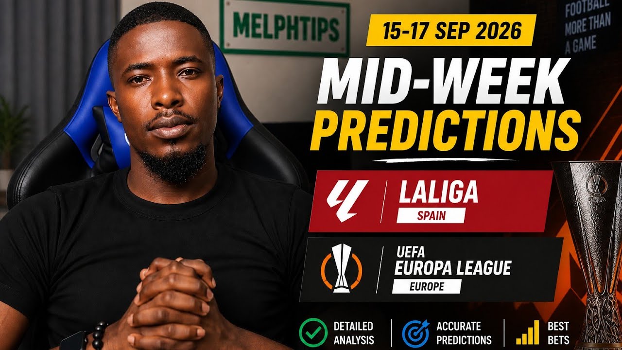 UEFA EUROPA LEAGUE & LALIGA BEST FOOTBALL PREDICTIONS | UEL #BETTINGTIPS