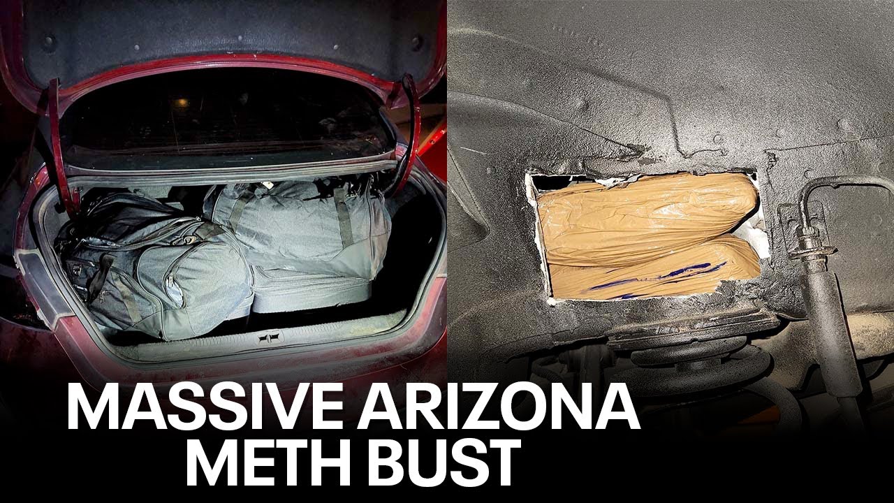 Arizona troopers find nearly 300 pounds of meth during I-10 traffic stops north of Tucson