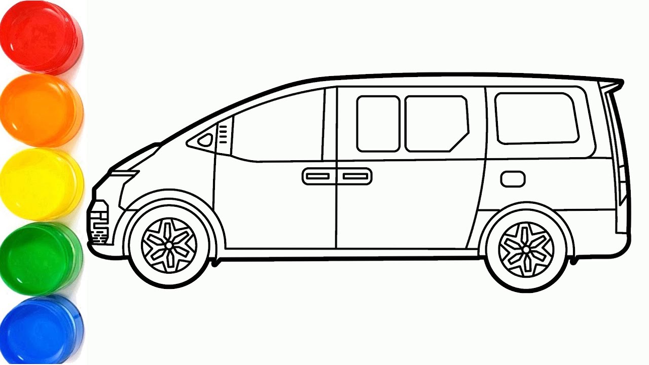 Draw Hyundai staria