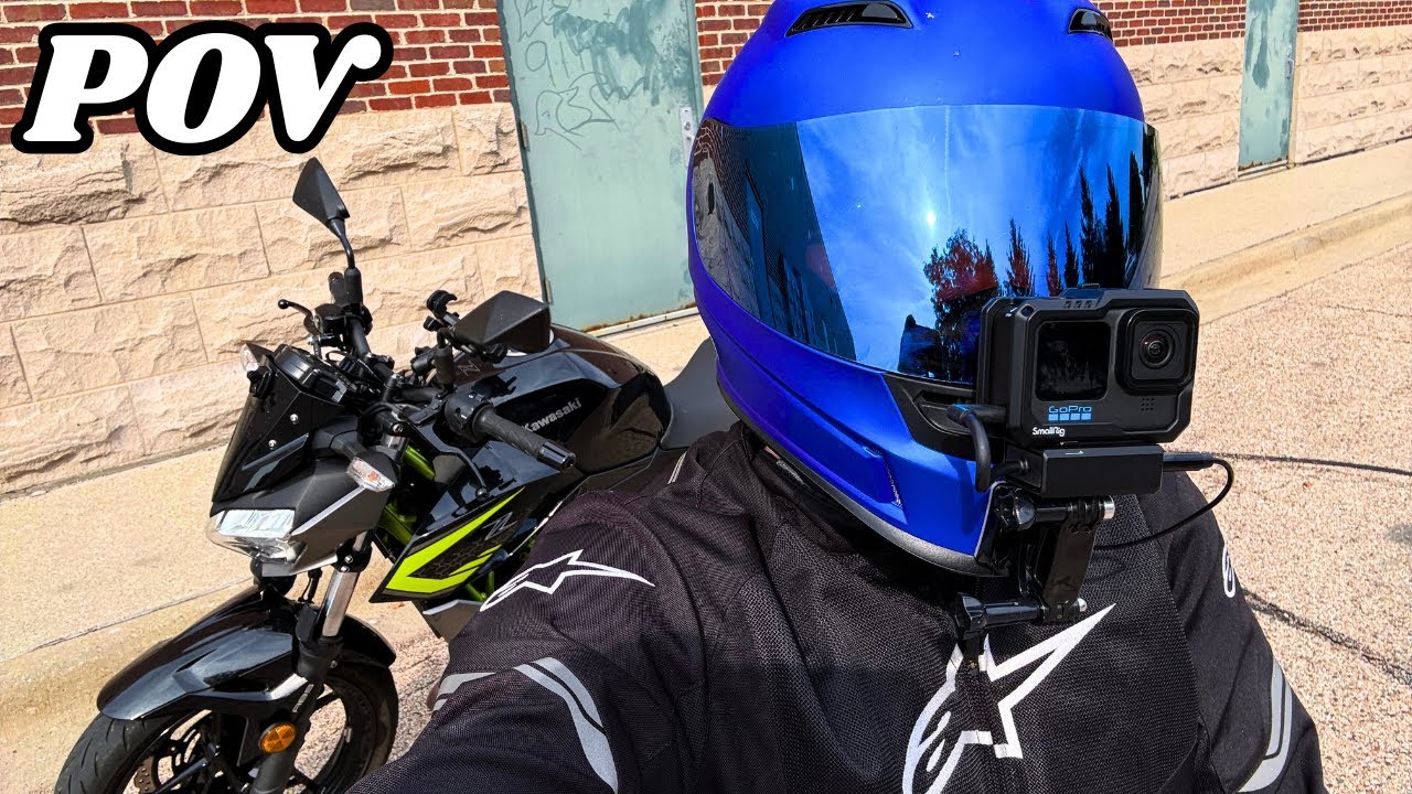 POV Going on your First Motorcycle Ride Be Like?