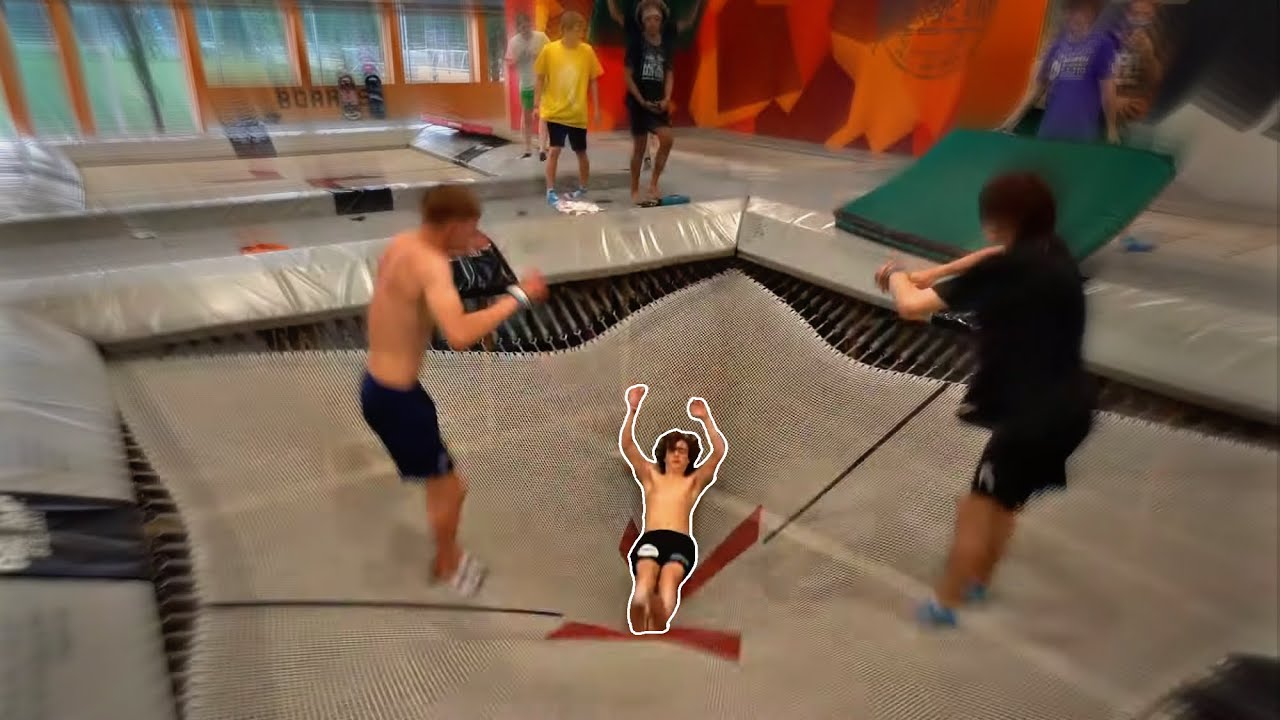 Sextuple Backflip on Super Trampoline...