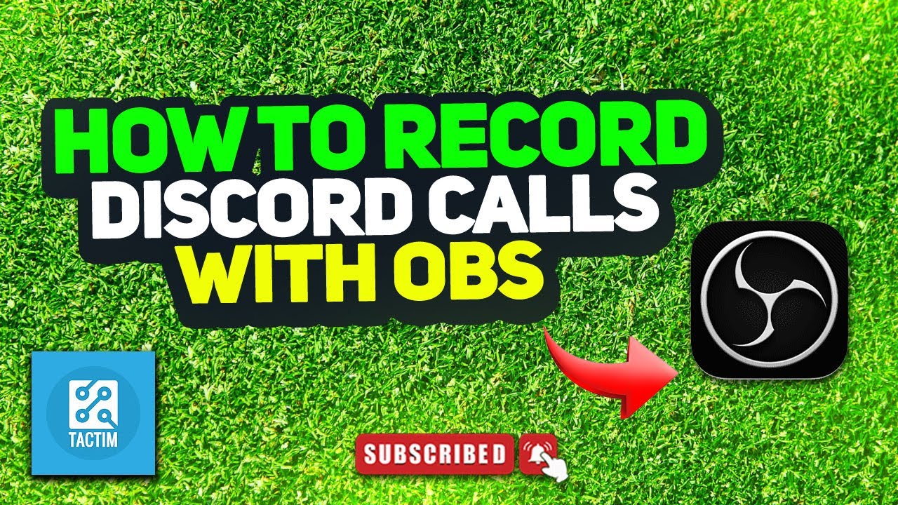 How to record discord calls with obs 2025
