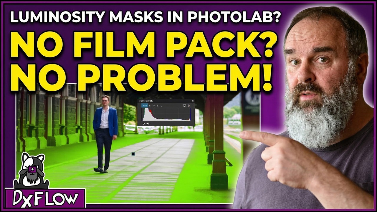 Luminosity Masks in DxO PhotoLab? (No Film Pack Required!)