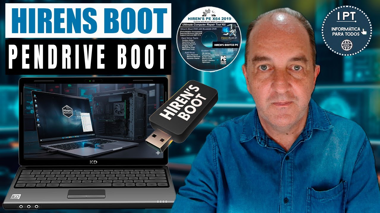 Como Montar o Hiren’s Boot no Pen Drive 2026 | Parte 1