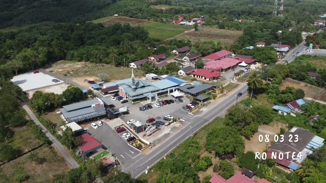 Flight#123 Masjid Viral.... masjid Al Busyra Merbok