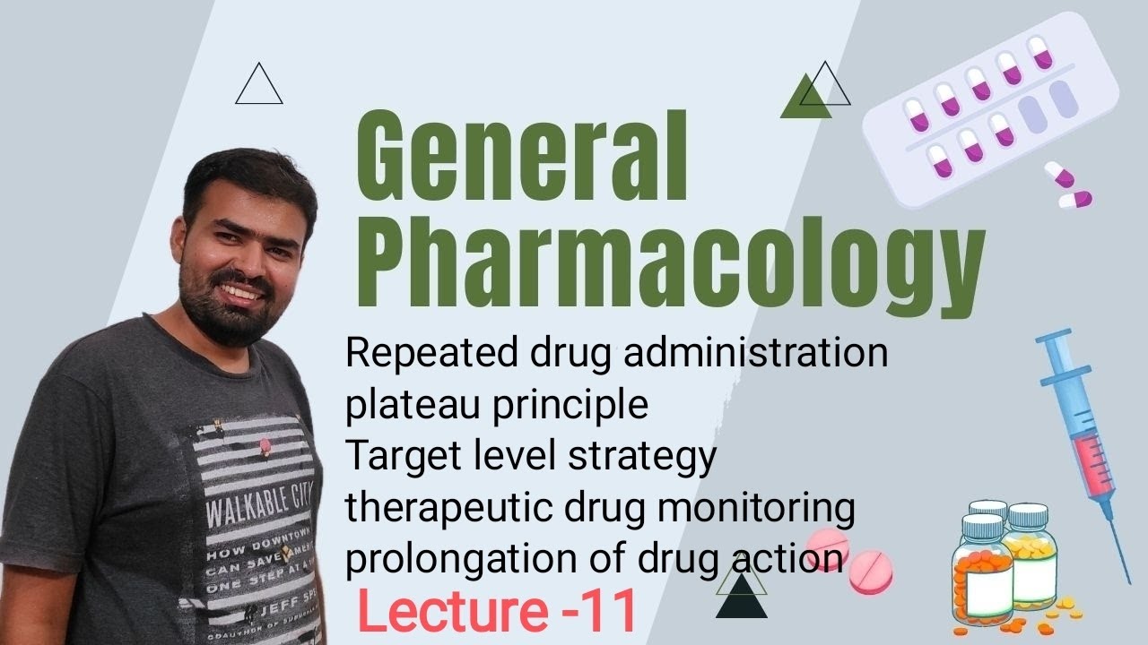general pharmacology (part 11) repeated dose administration ,TDM,
