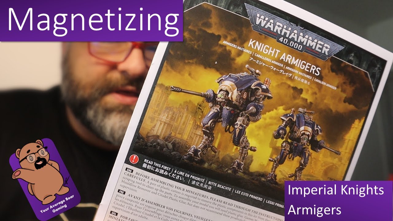 Magnetizing Imperial Knights Armigers